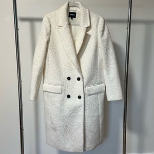 Express Cream Boucle Peacoat